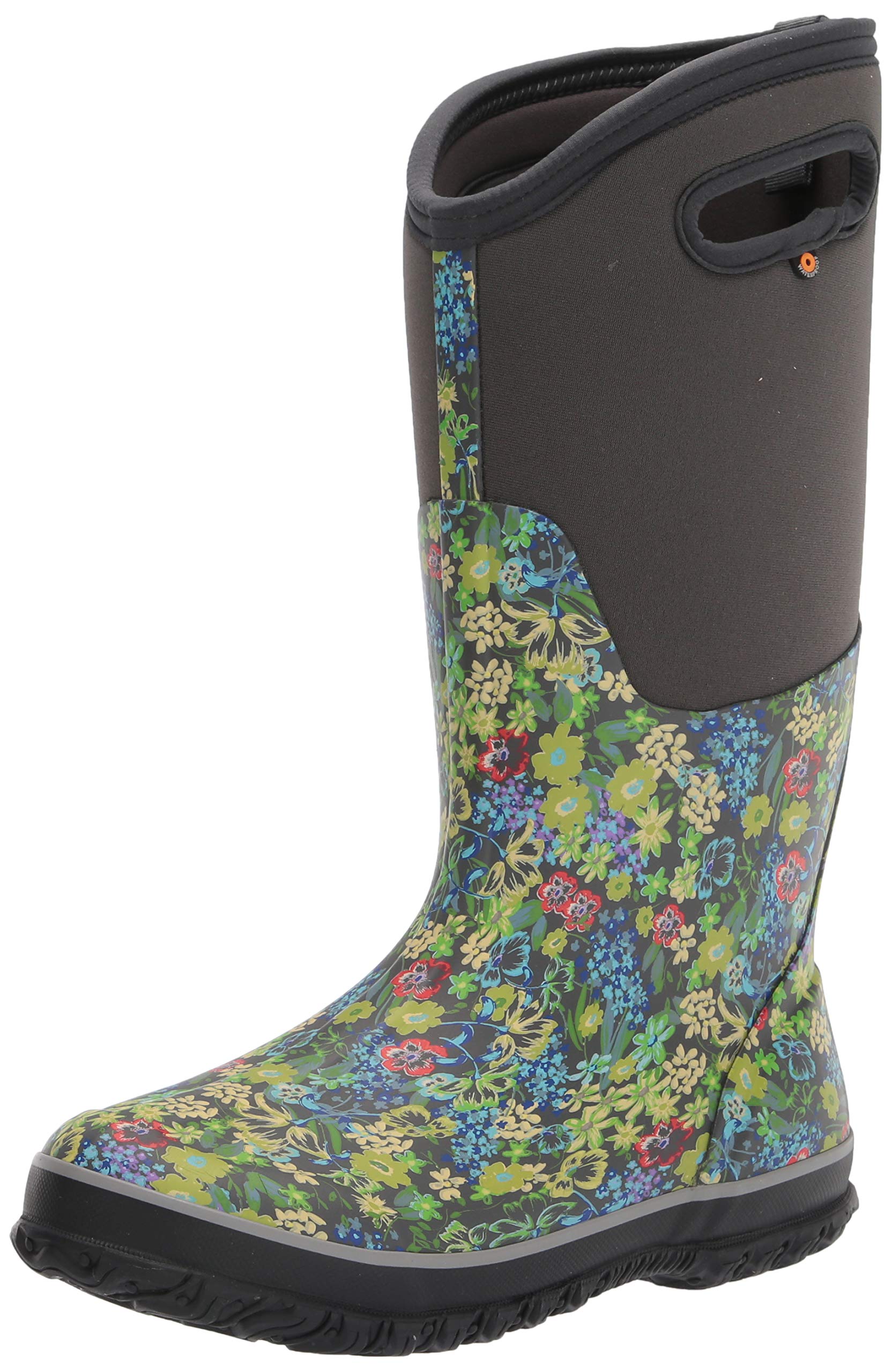 BOGS Women's Classic Tall Waterproof Rain Boots - Warm Insulated Winter & Spring Garden Boots for Walking, Hiking & Outdoor Activities