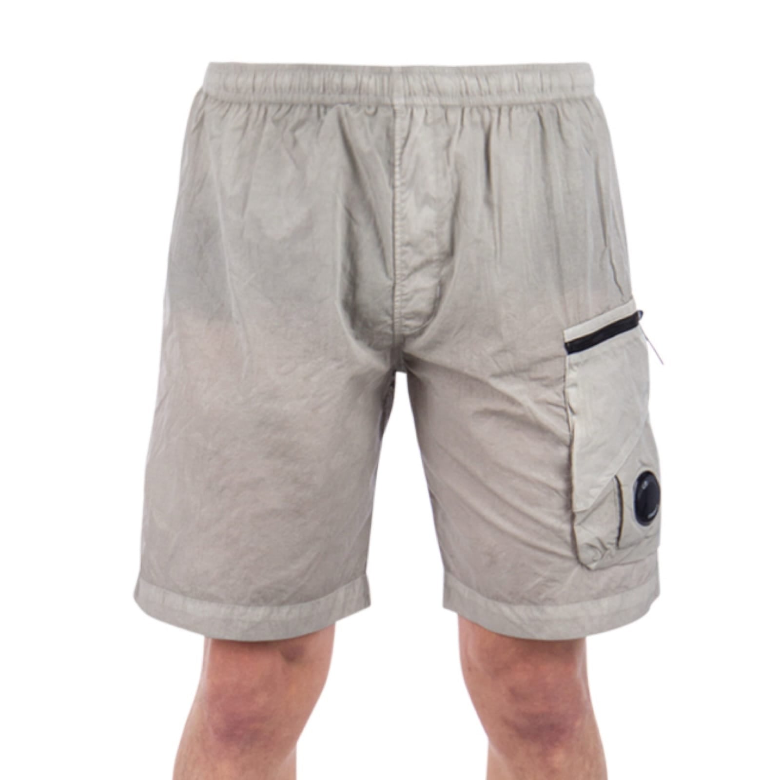 CP Company Chrome R Utility Lens Swim Shorts - Quick-Dry, UV Protection for Swimming, Beach & Outdoor Activities