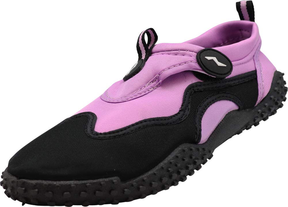 NORTY Wave Aqua Sock Water Shoes for Women - Quick-Dry Swim Beach Shoes with Non-Slip Sole - Lightweight Aqua Socks for Swimming, Surfing, Yoga & Water Sports | Perfect for Pool, Beach & Outdoor Activities