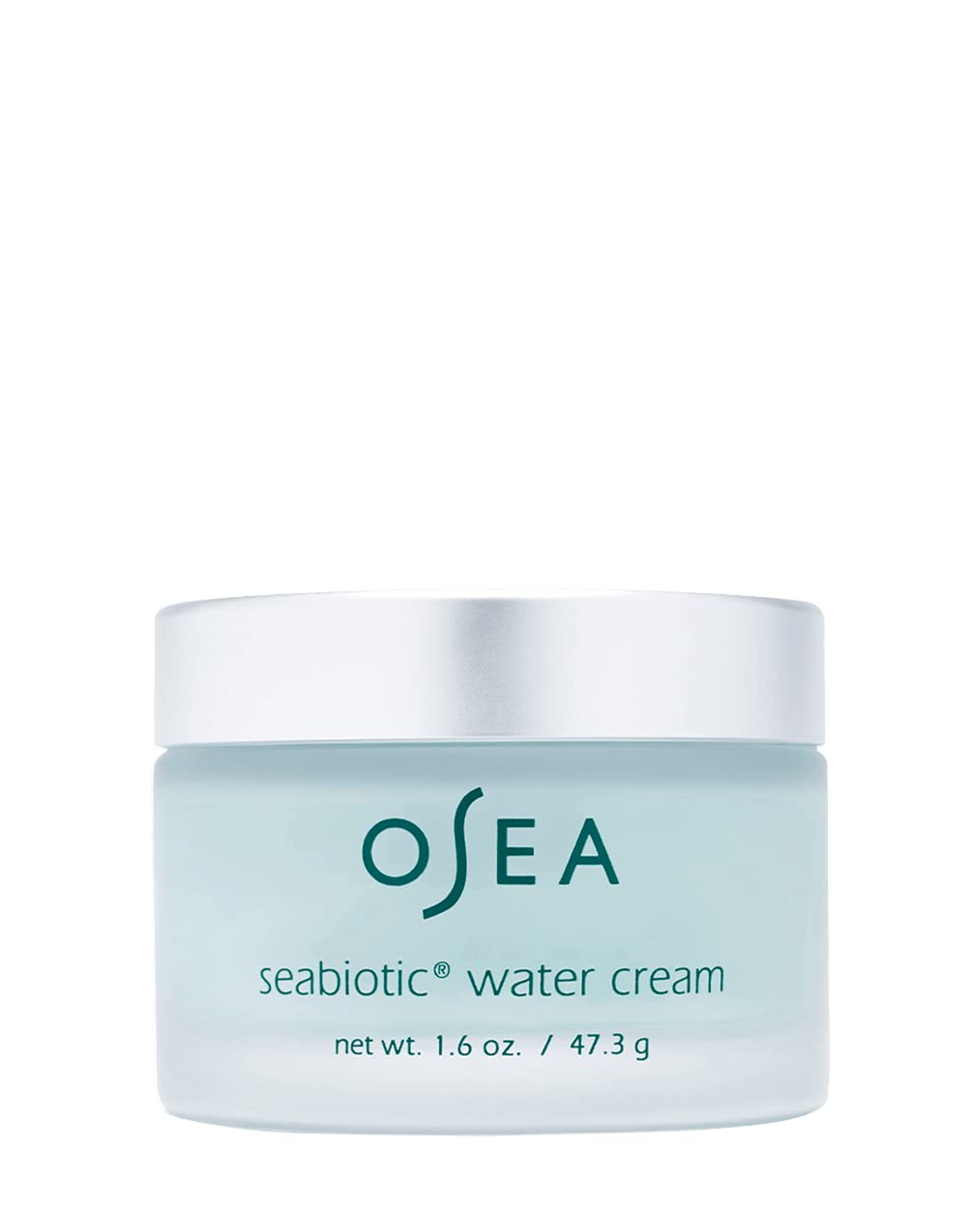 OSEA Seabiotic Water Cream 1.6 oz - Water-Based Face Moisturizer with Squalene, Prebiotic & Probiotic for Hydration - Clean Vegan Skincare - Lightweight Daily Moisturizer for Dry, Sensitive Skin - Perfect for Morning & Night Routine
