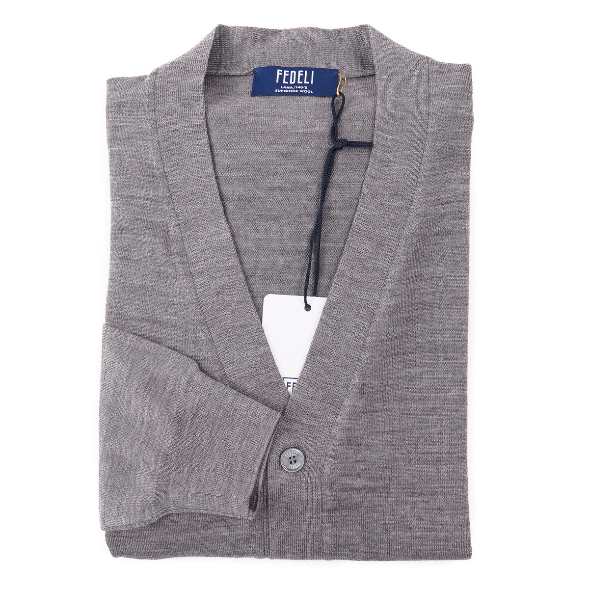 Fedeli Lightweight Wool Cardigan Sweater for Women - Soft & Comfortable Open Front Knit Sweater - Perfect for Office, Casual Outfits & Fall Layering