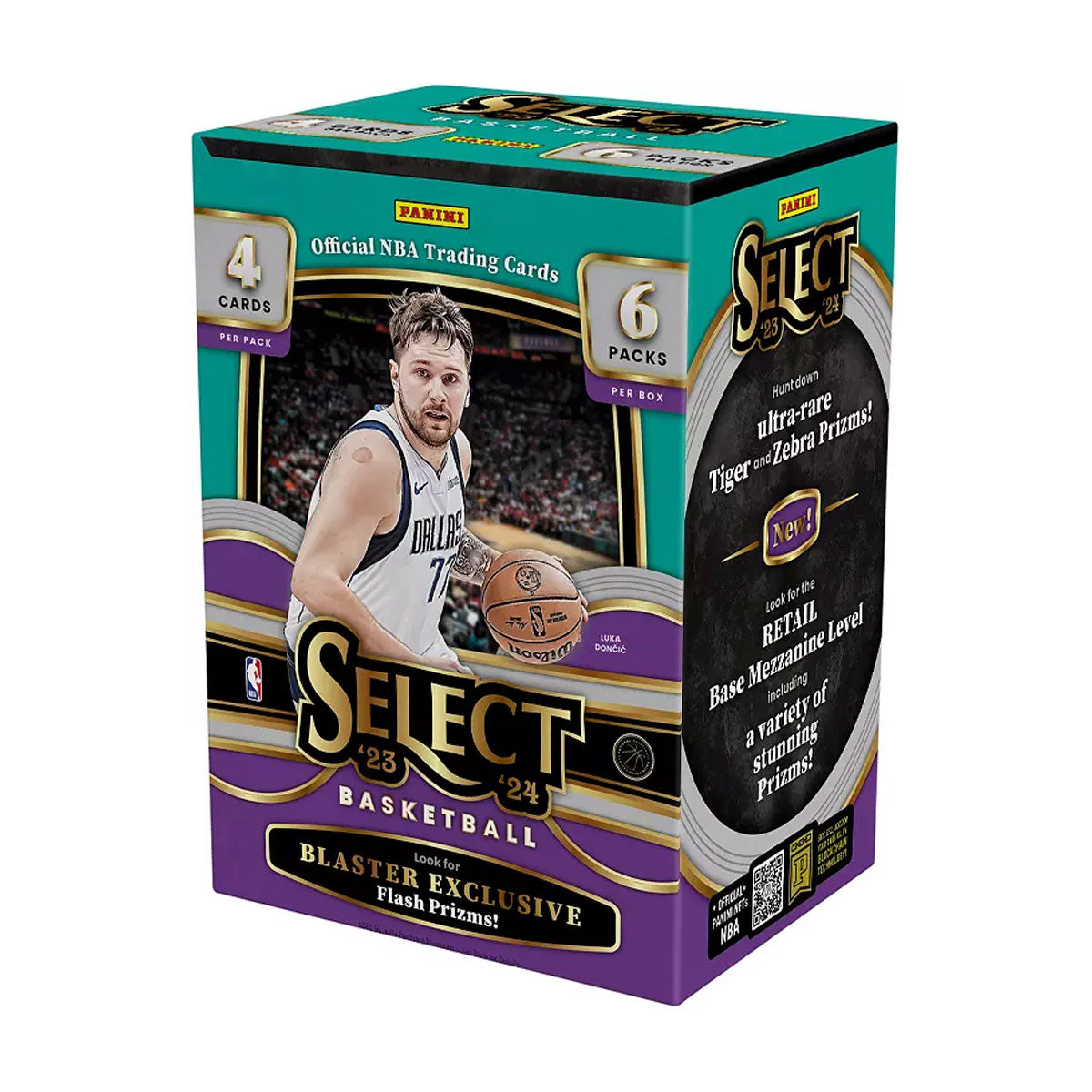 2023-24 Panini Select Basketball NBA Blaster Box - Premium Trading Cards for Collectors & Fans - Perfect for Gifts, Investments & Game Day Excitement
