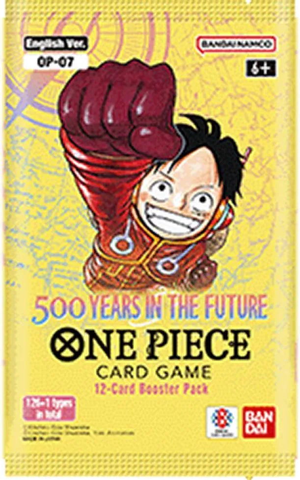 One Piece OP-07 500 Years in The Future Booster Pack - Anime Trading Cards for Collectors & Battles - Perfect for Game Nights & Fan Collections