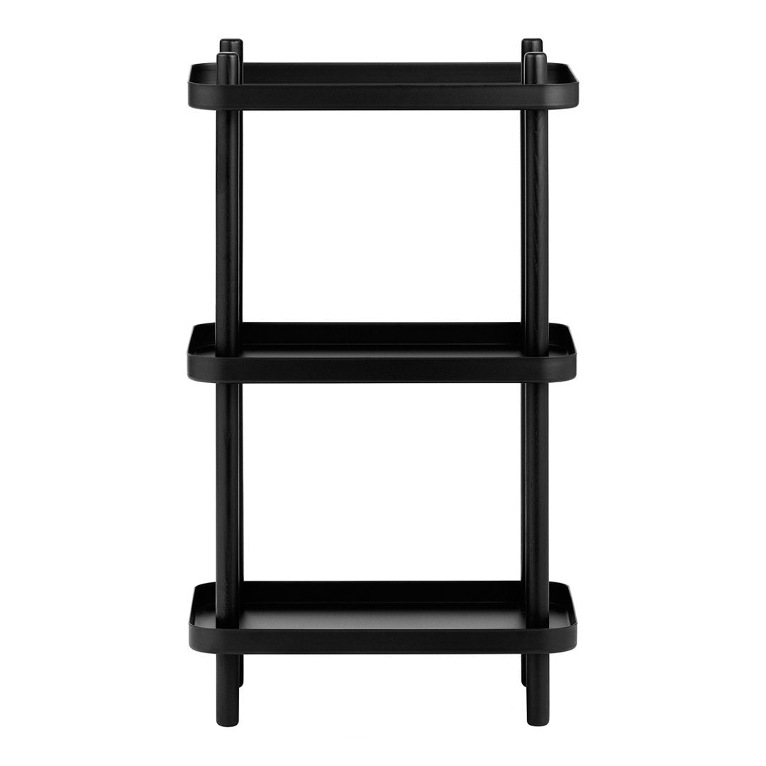 Simon Legald Block Shelf by Normann Copenhagen - Modern Wooden Wall Shelf for Living Room, Bedroom & Office Decor