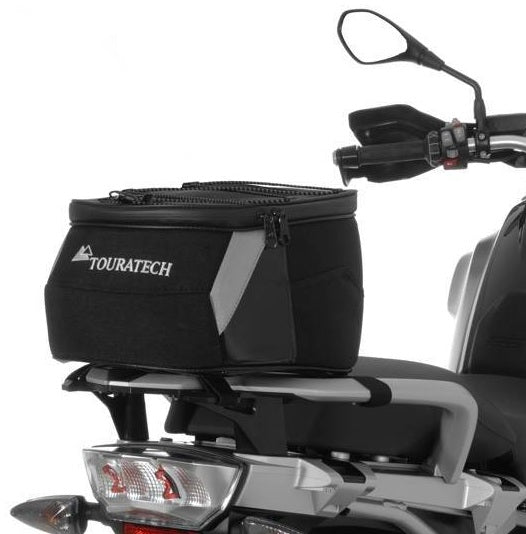 Touratech Motorcycle Tail Rack Bag for BMW R1250GS, R1200GS WC, 1250GS ADV, F850GS & F750GS - Waterproof Touring Luggage for Adventure Riding & Long-Distance Travel