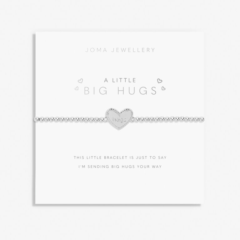 Joma Jewellery Bracelet - A Little Big Hugs Charm Bracelet for Women, Girls | Perfect Gift for Birthday, Anniversary, Valentine's Day | Wear Daily or for Special Occasions
