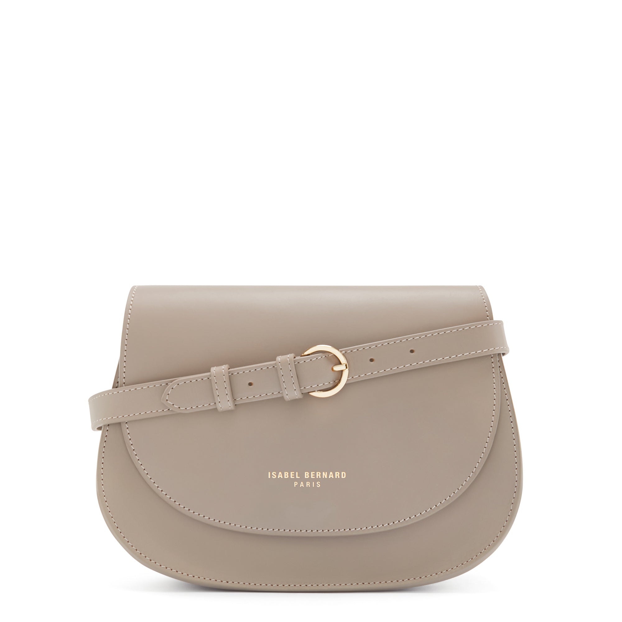 Montmartre Madelon Taupe Vegetable Tanned Leather Crossbody Bag for Women - Stylish & Durable Handbag for Work, Travel & Everyday Use