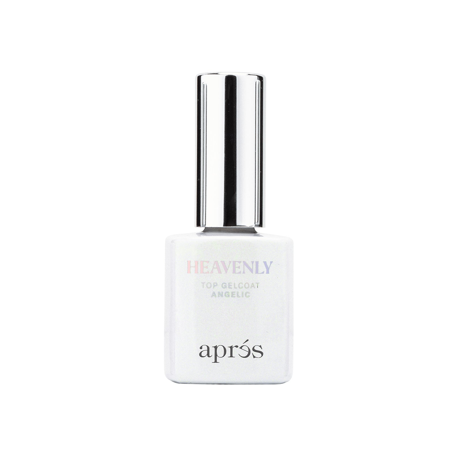 Apres Heavenly Top Gel Coat - Angelic Nail Polish for Gel Manicures | Long-Lasting Shine & Salon-Quality Finish | Perfect for Special Occasions & Everyday Wear
