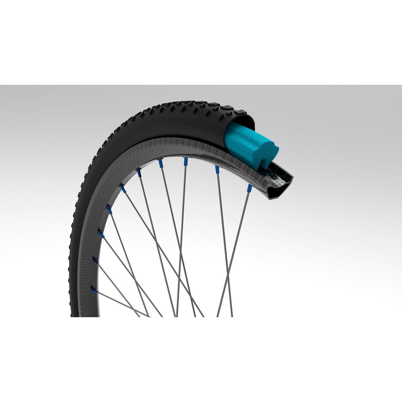 Tubolight EVO Tubeless Gravel Tire Insert Set - 700c x 37c/45c, 19mm/25mm - Perfect for Off-Road Biking & Gravel Adventures