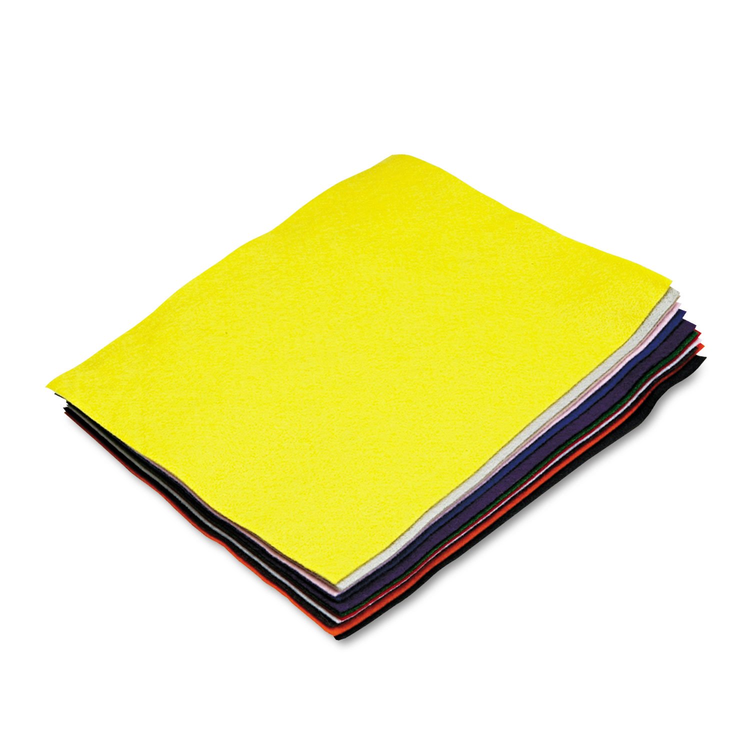 Chenille Kraft Felt Sheets - 50 Pack for DIY Crafts