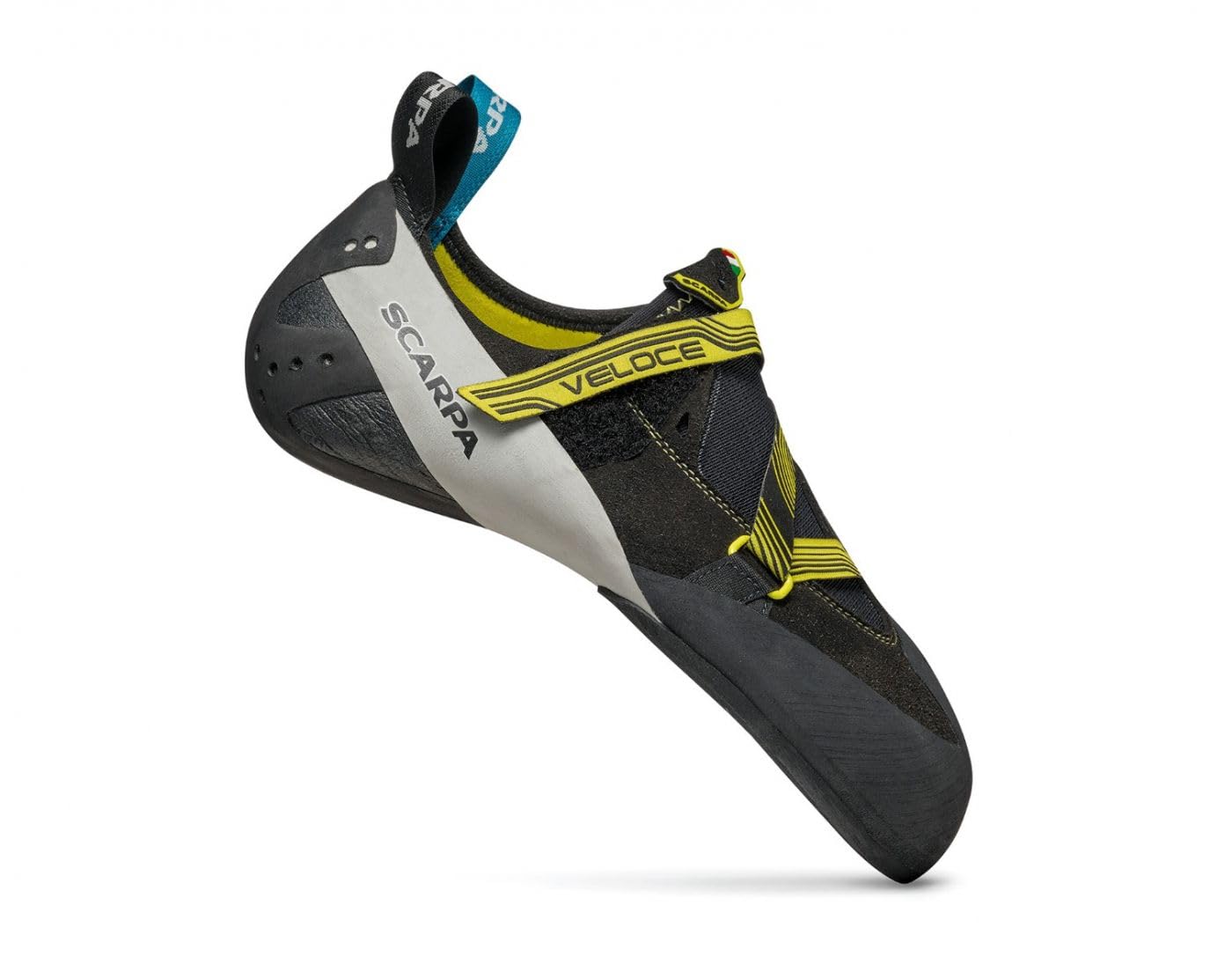 SCARPA Men's Veloce Rock Climbing Shoes - Lightweight & Comfortable for Indoor Gym Climbing, Bouldering & Training | Perfect for Beginners & Advanced Climbers