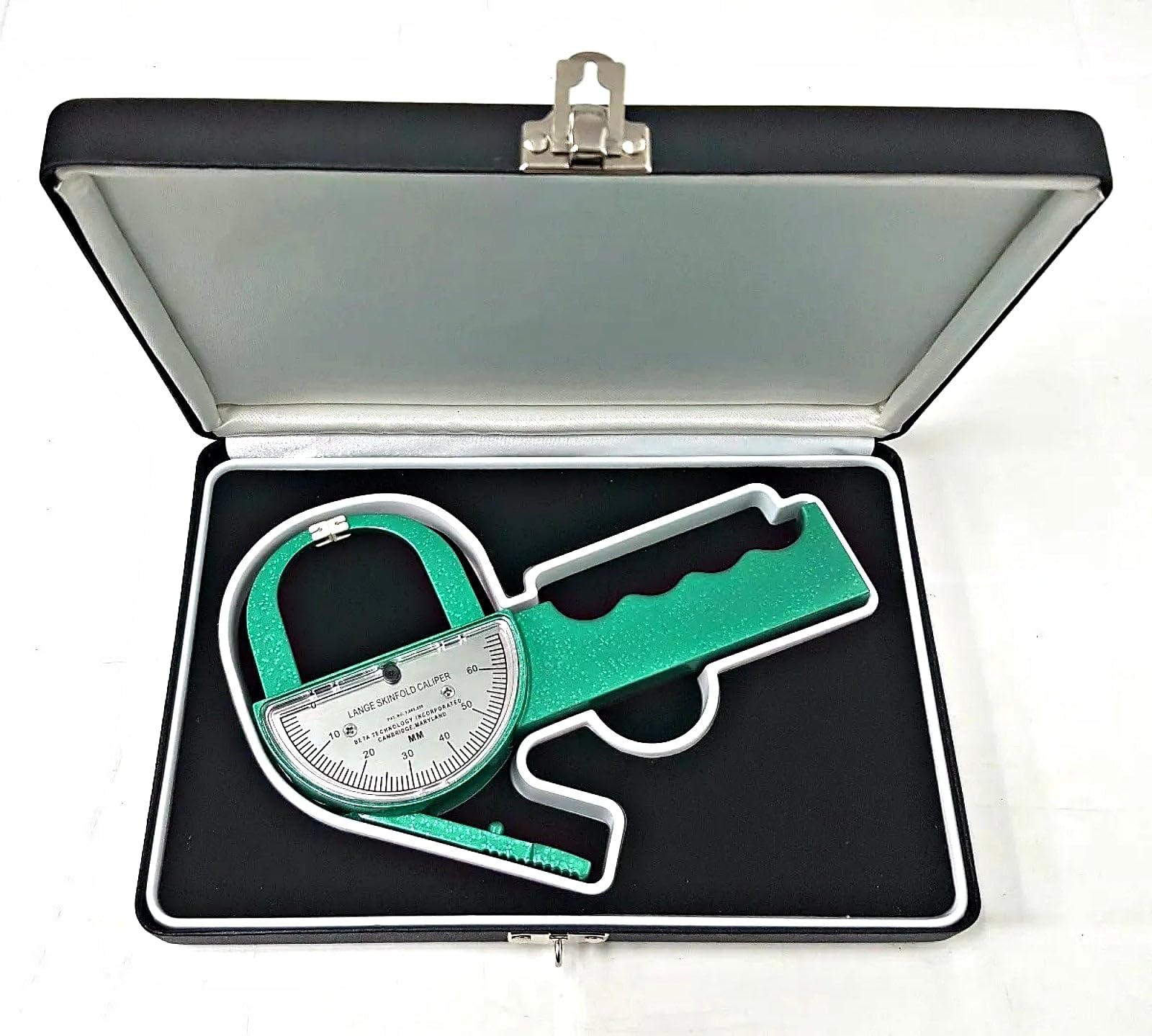 Beta Technology Lange Skinfold Caliper - Professional Body Fat Measurement Tool for Fitness, Weight Loss & Health Tracking | Ideal for Personal Trainers, Athletes & Home Use