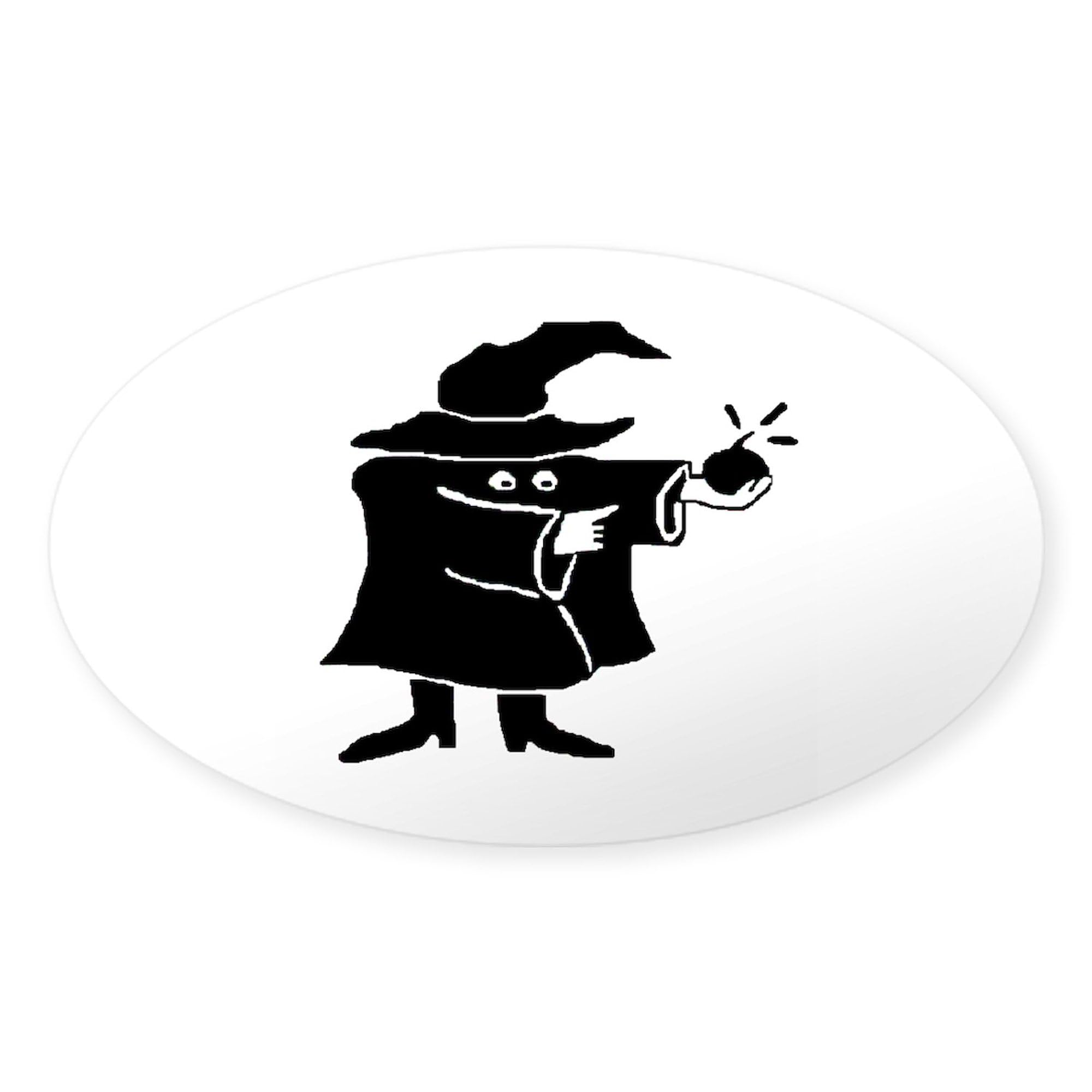 EOD Oval Car Bumper Sticker - Durable Vinyl Decal for Vehicles & Laptops