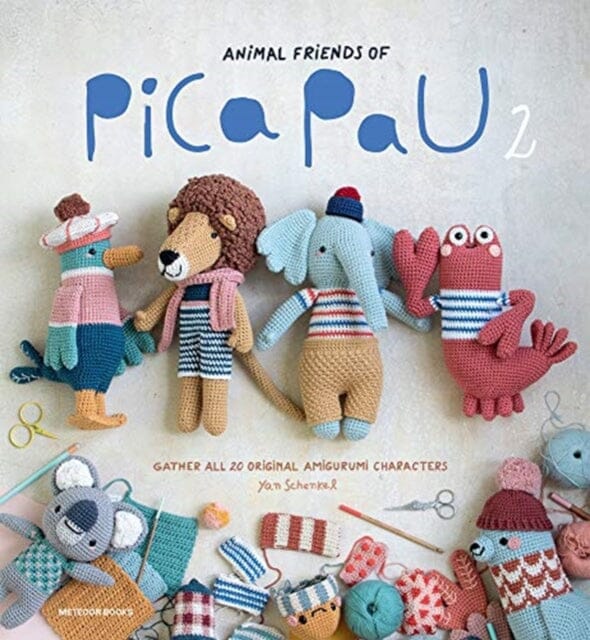 Animal Friends of Pica Pau 2: 20 Original Amigurumi Crochet Patterns by Yan Schenkel - Perfect for DIY Gifts, Home Decor & Craft Lovers