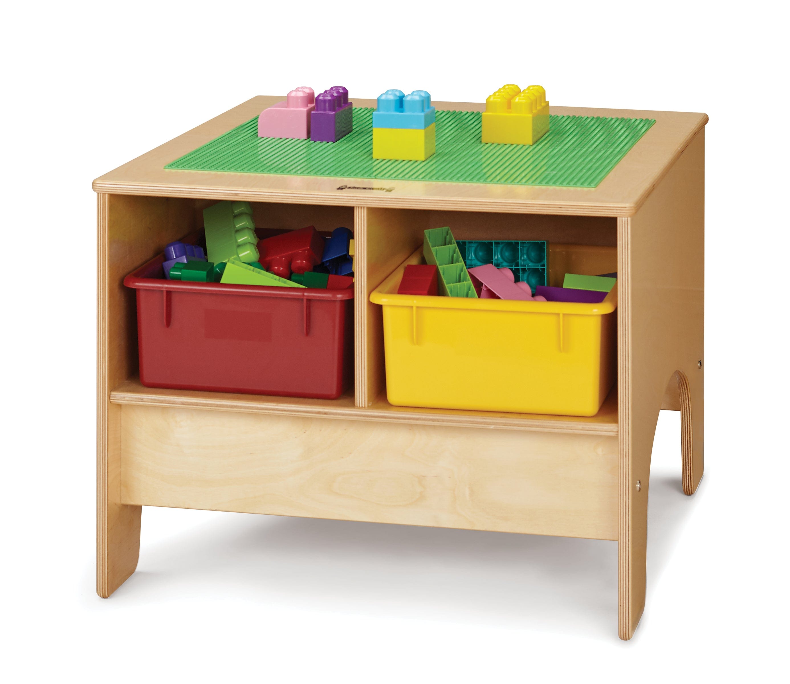 Jonti Craft® KYDZ Building Table - Premium Preschool Brick Compatible Activity Table for Kids | STEM Learning, Classroom & Daycare Furniture