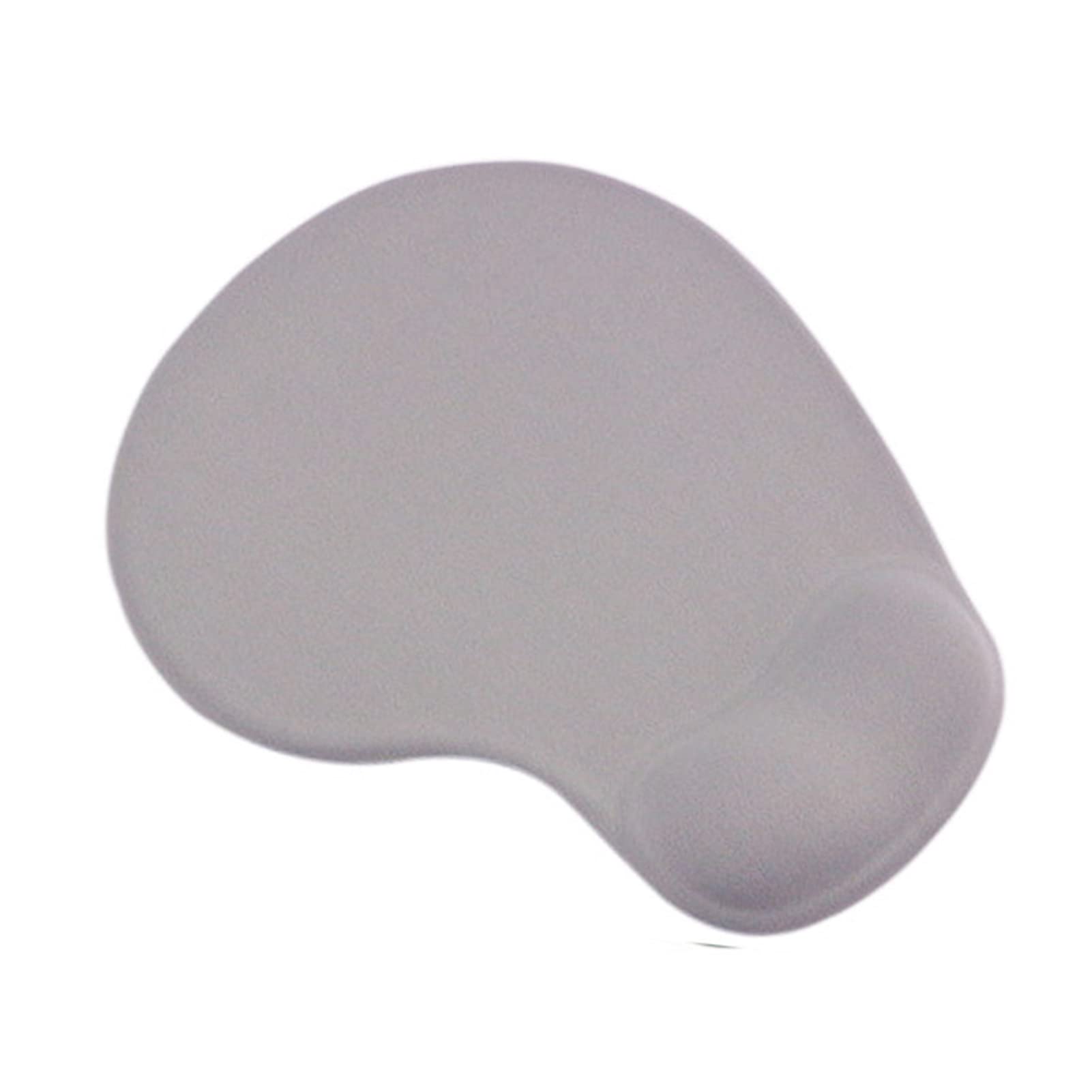 Ergonomic Mouse Pad with Gel Wrist Support - Non-Slip Comfort Mouse Mat for PC & Laptop Computers - Compatible with Laser/Optical Mice - Perfect for Office Work, Gaming & Long Computer Sessions (Grey)