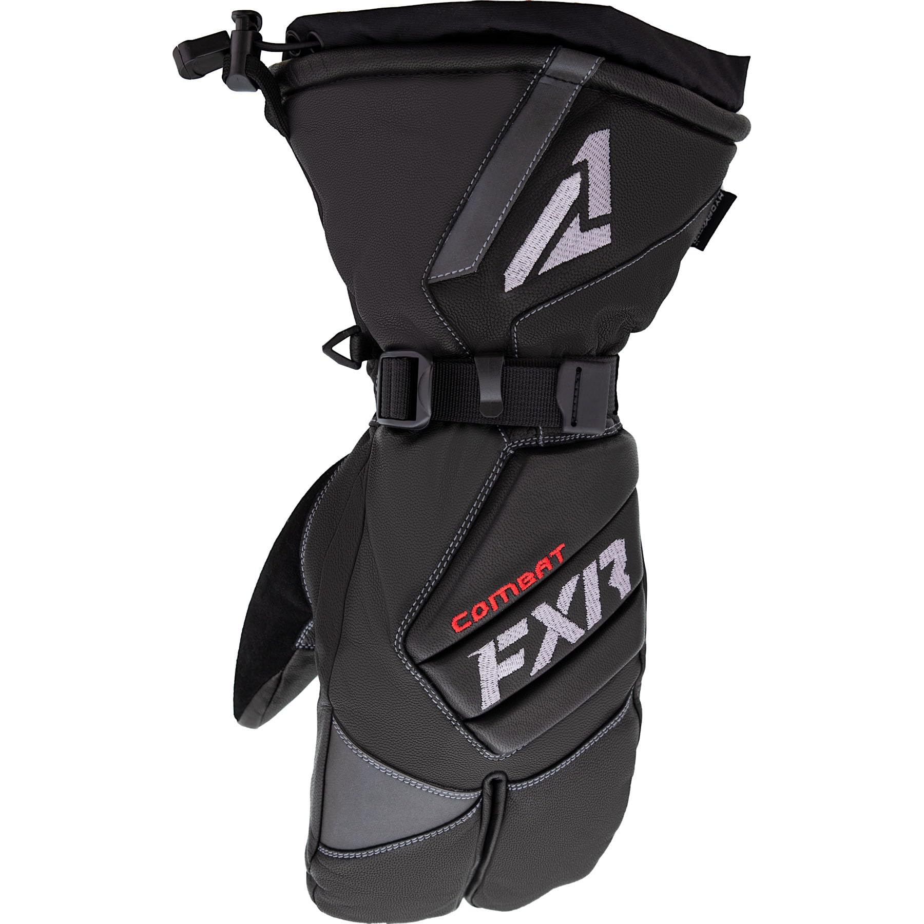 FXR Men's Leather Claw Mitt 2025 - Winter Snowmobile Gloves (Black, Small) | Cold Weather Motorcycle & Outdoor Activities Protection