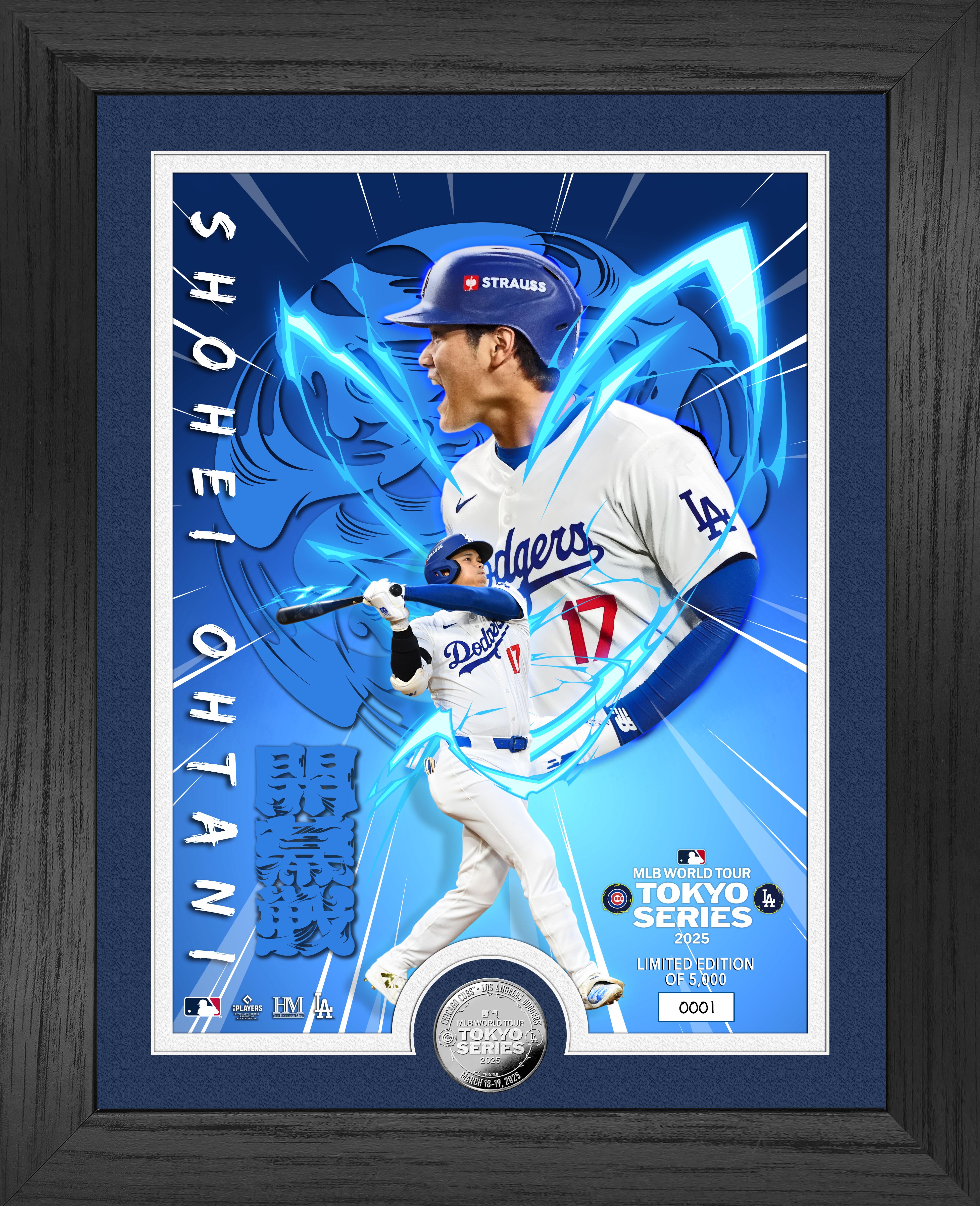 2025 Shohei Ohtani MLB Tokyo Series Commemorative Silver Coin with Photo - Limited Edition Collector's Item for Baseball Fans & Sports Memorabilia Enthusiasts - Perfect for Display, Gifts, and Special Occasions