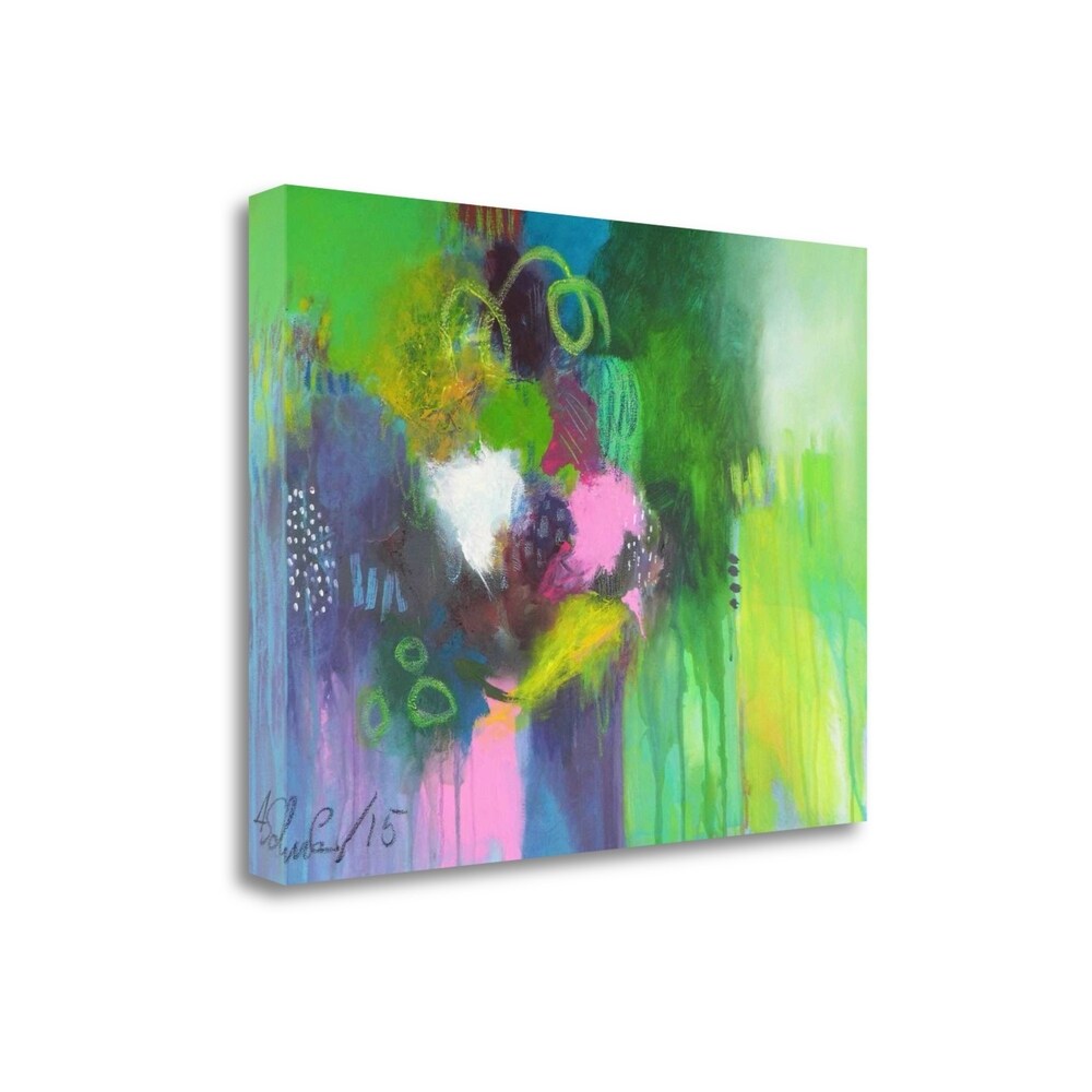 Anna Schueler 'A Day At The Coast 0.6' Giclee Print on Gallery Wrap Canvas - Coastal Wall Art for Living Room, Bedroom & Office Decor