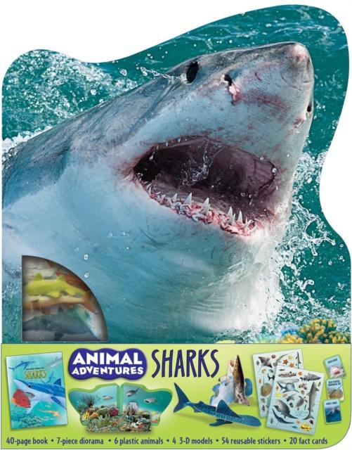 Animal Adventures: Sharks - Educational Shark Toys for Kids, Realistic Ocean Animal Figures - Perfect for Learning, Playtime & STEM Activities