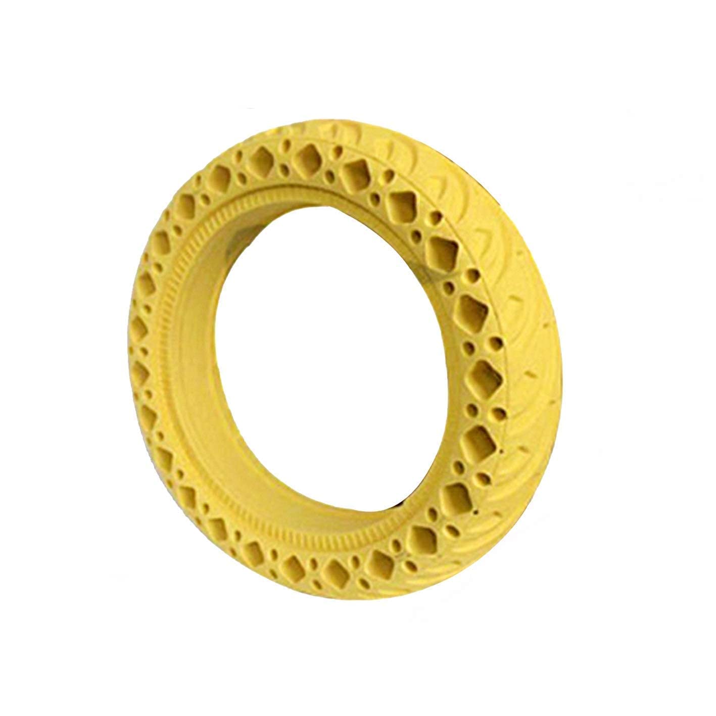 8.5 Inch Honeycomb Damping Electric Scooter Replacement Tires - Durable Solid Rubber Tires for Commuting, Urban Travel & Last-Mile Transportation