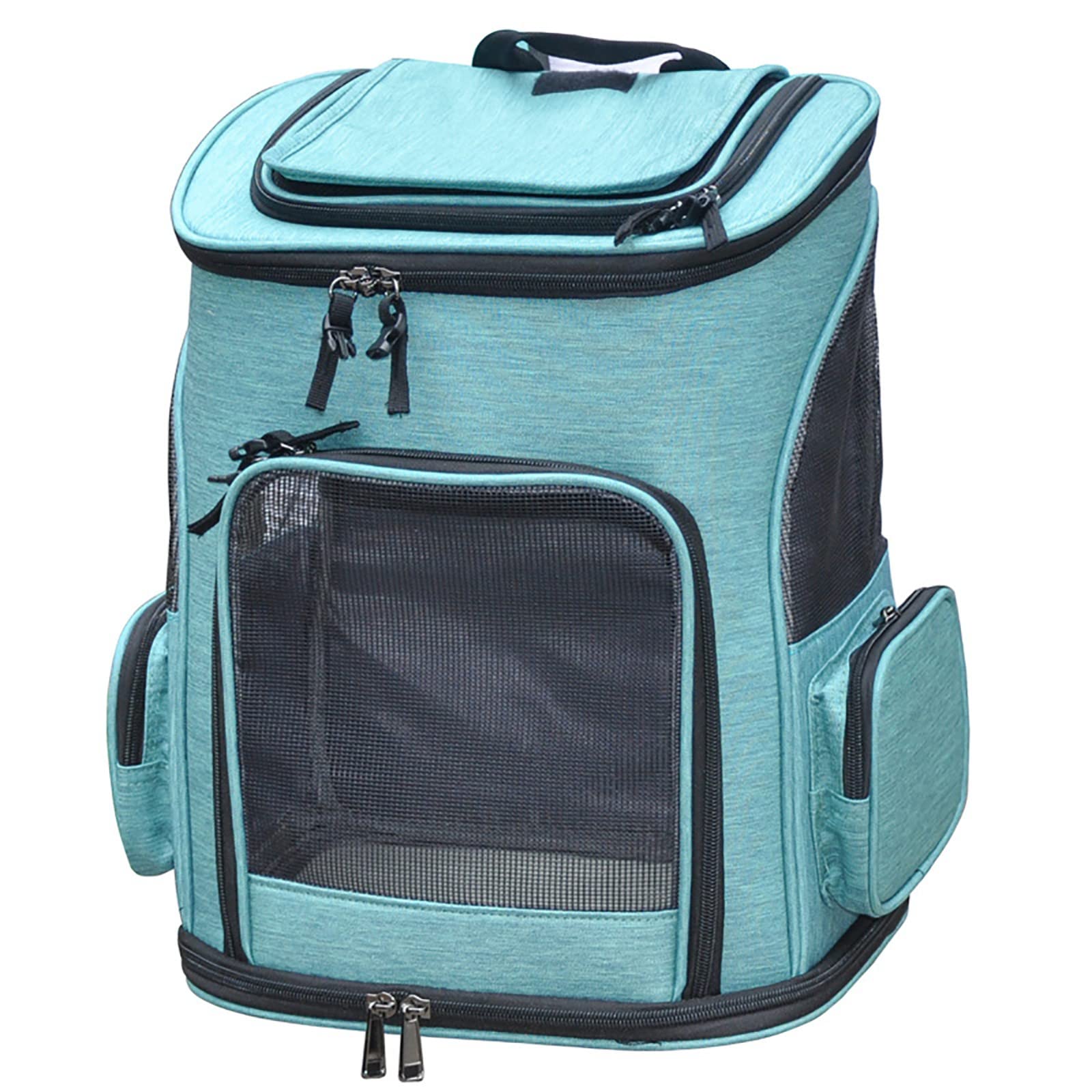 Premium Pet Carrier Backpack for Small Dogs & Cats - Ventilated Design with Safety Strap - Travel, Hiking & Outdoor Use - Perfect for Airplane, Camping & Daily Adventures