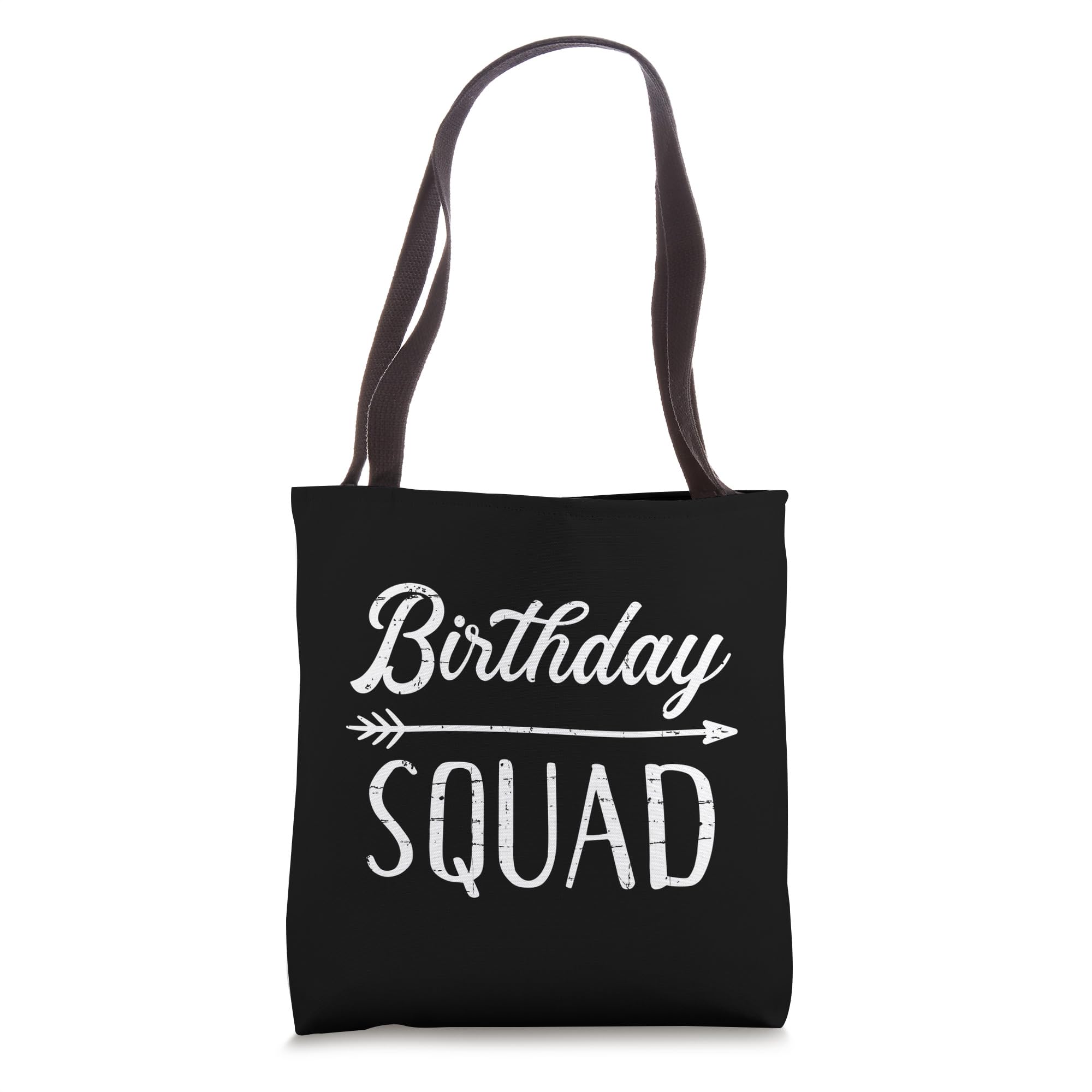 Birthday Squad Tote Bag - Cute & Durable Canvas Tote for Women - Perfect for Birthday Parties, Girls' Night Out & Beach Trips