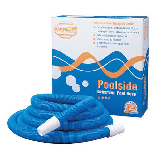 Poolside Hose Vacuum - Heavy Duty Swimming Pool Vacuum Hose for Inground & Above Ground Pools - Durable & Flexible Cleaning Accessory for Easy Pool Maintenance (Perfect for Backyard, Residential & Commercial Use)
