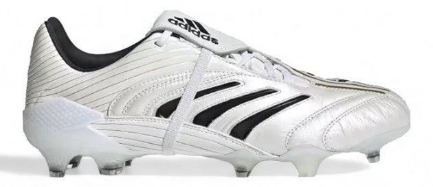Original Adidas Predator Absolute FG Soccer Cleats - White/Black Remake - Firm Ground Football Boots for Men | Perfect for Competitive Matches & Training Sessions
