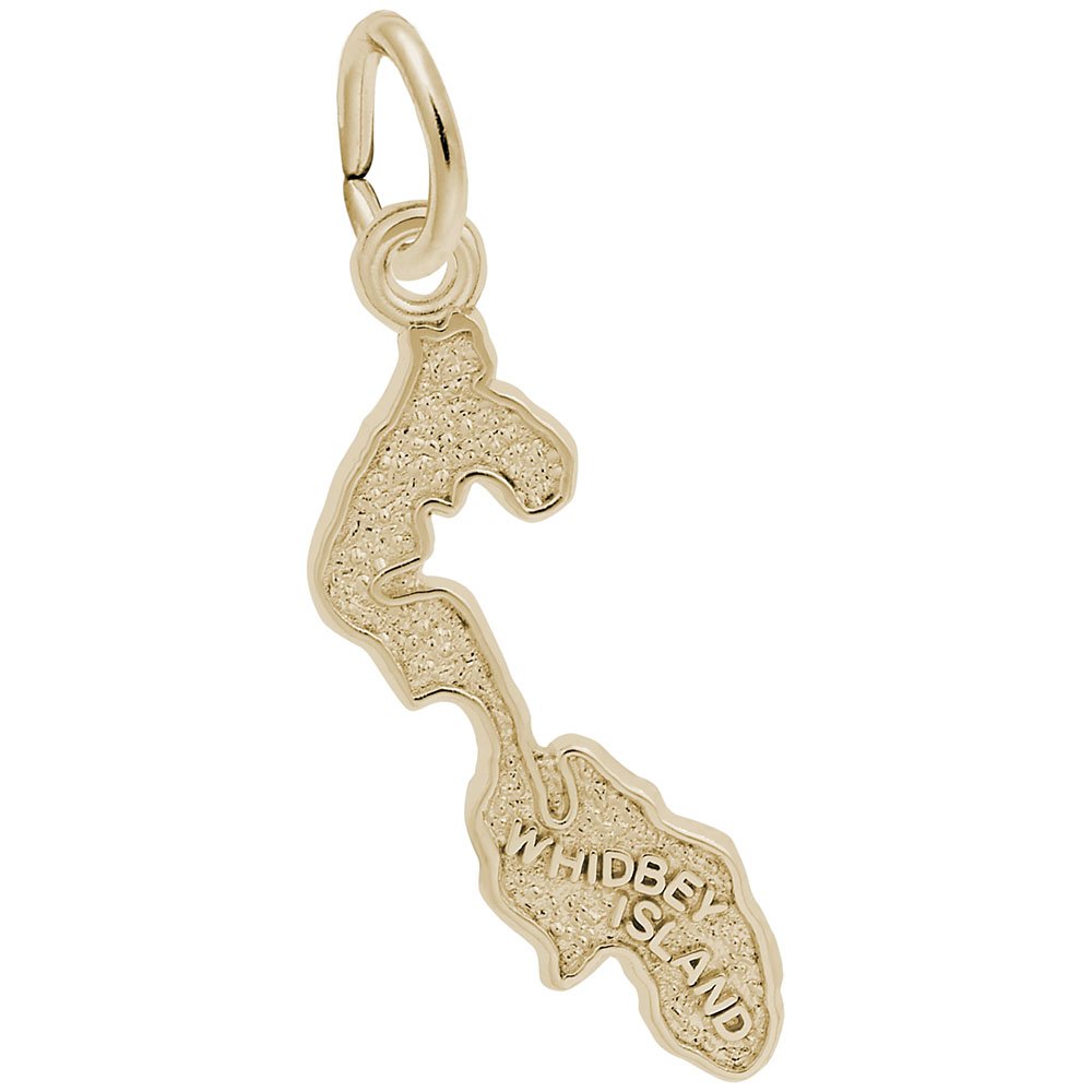 Whidbey Island Charm - Handmade Beaded Charms for Bracelets & Necklaces - Perfect for DIY Jewelry Making and Gift Giving