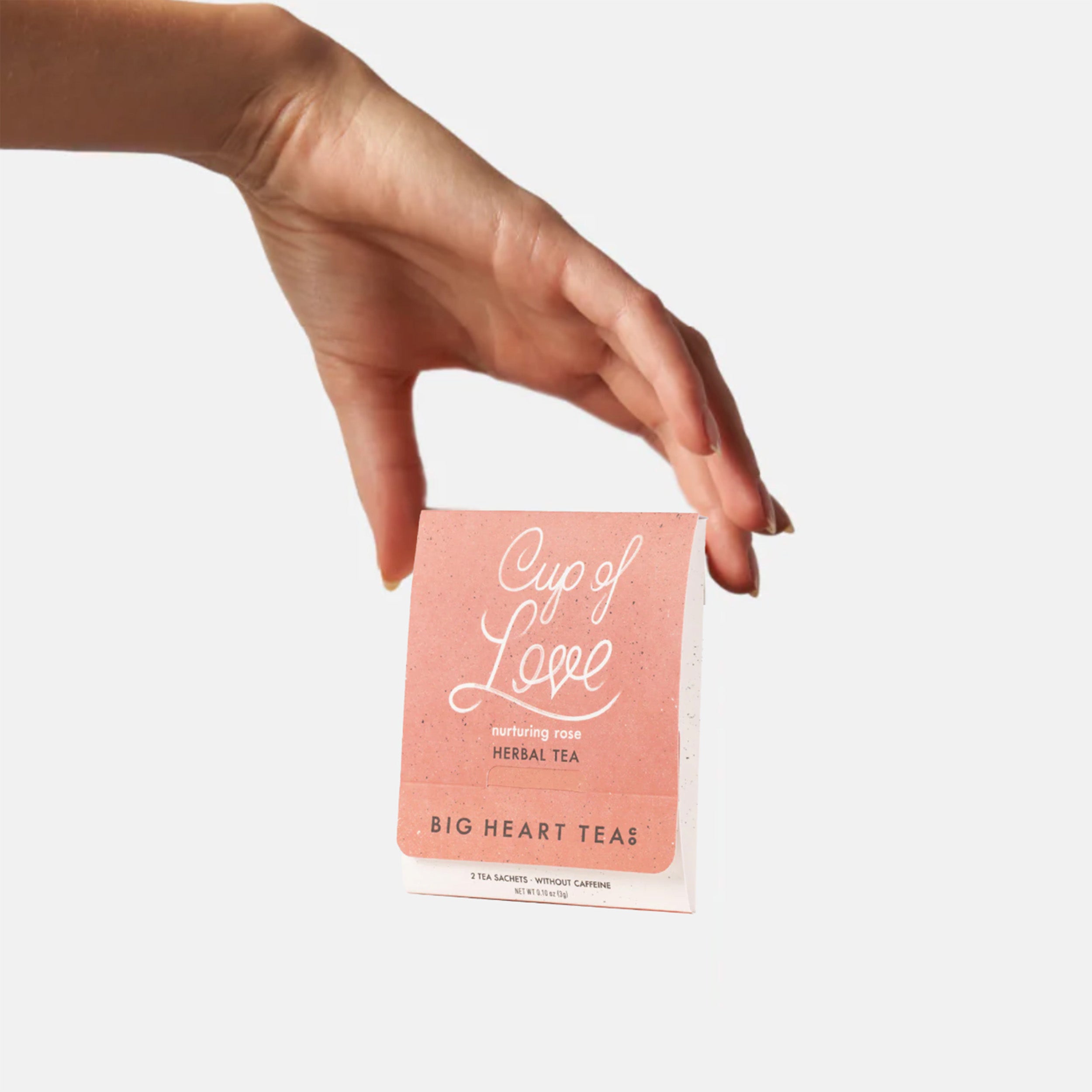 Organic Herbal Tea - Cup of Love Big Heart Tea | Relaxing & Soothing Blend | Perfect for Stress Relief, Meditation & Self-Care Moments