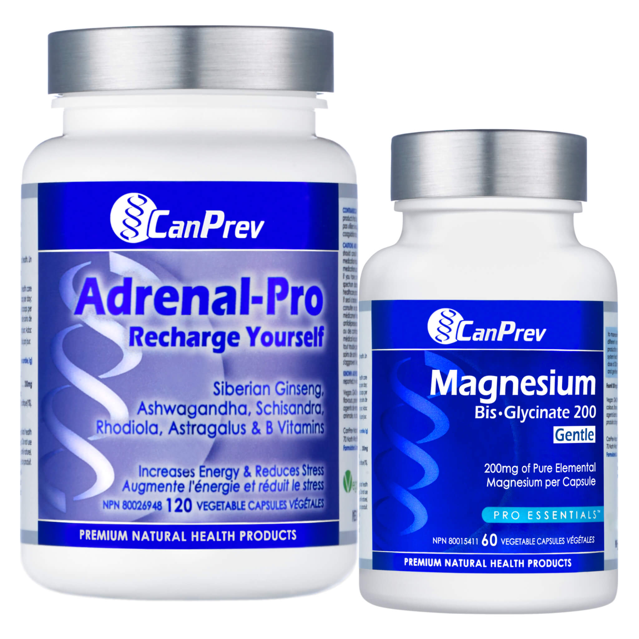 Adrenal Pro + Magnesium Bisglycinate 200mg Supplement - Stress Relief & Energy Support - Limited Edition Shrinkwrap - Perfect for Busy Professionals & Athletes