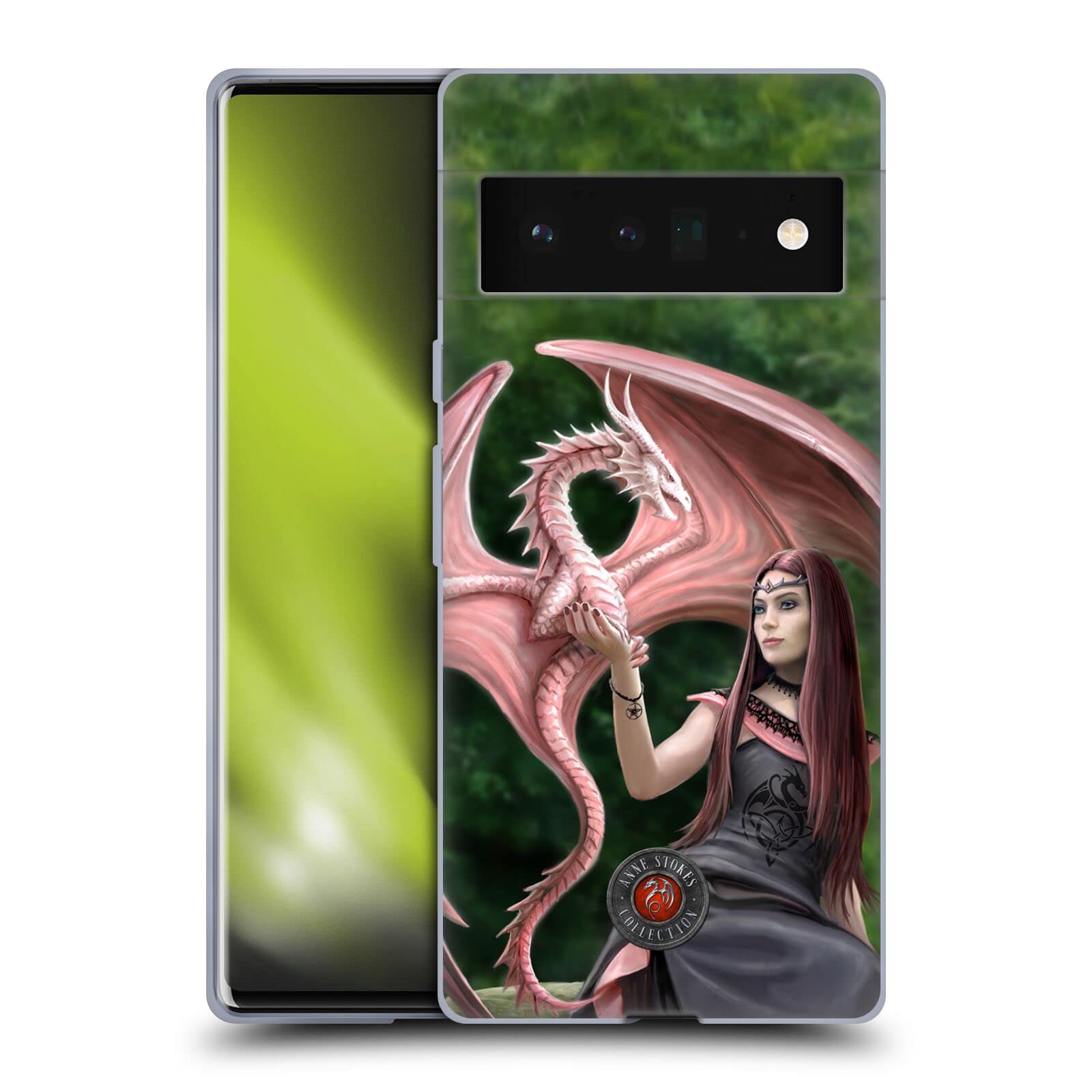 Anne Stokes Dragon Phone Case for Google Pixel 6 Pro - Elegant Protection for Daily Use
