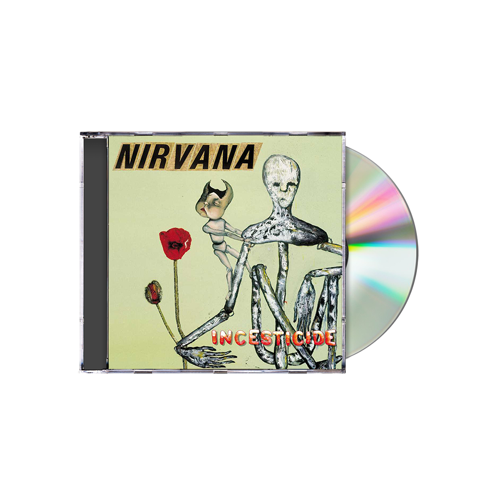 Nirvana Incesticide CD - Rare Compilation Album by Nirvana | Collectible Music CD for Fans & Vinyl Enthusiasts | Perfect for Home Listening, Gifts & Music Collections