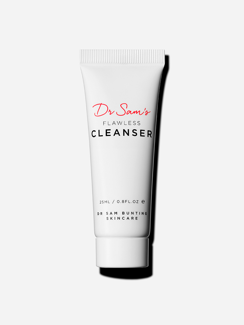 Flawless Cleanser 25ml - Gentle Facial Cleansing for All Skin Types | Perfect for Daily Skincare Routine & Travel