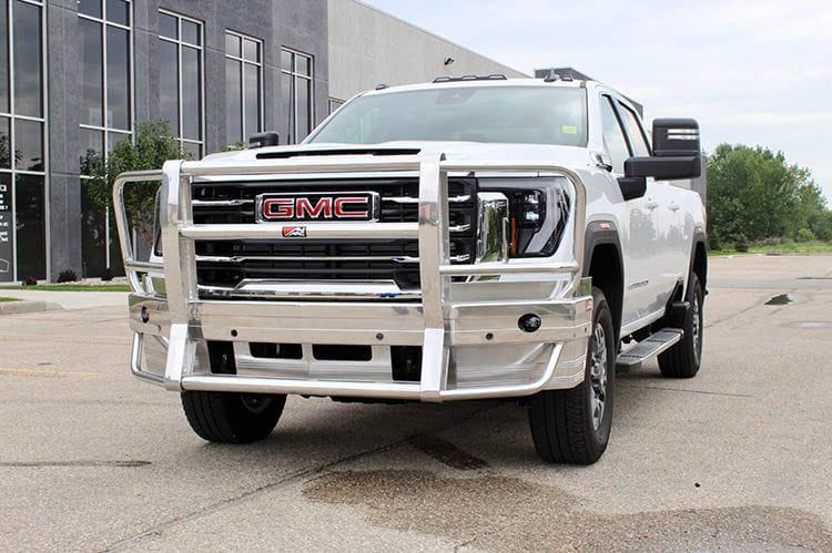 2024 GMC Sierra 2500/3500 Heavy Duty Front Bumper - Ali Arc Guardian Off-Road Bumper (No Light Cut Outs) | GMG196 | Durable Truck Protection for Off-Roading & Towing