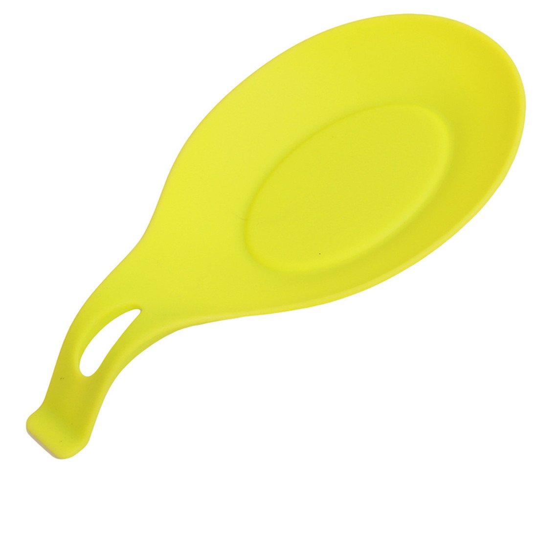 Edtoy 1-Pack Flexible Silicone Spoon Rest - Heat Resistant Kitchen Utensil Holder, Non-Slip Spoon Mat for Cooking & Serving (Green) - Perfect for Stovetop, Countertop & Dining Table Use