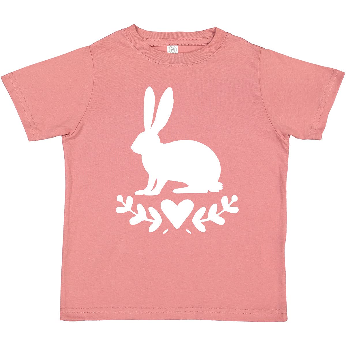 Inktastic Easter Rabbit Bunny Toddler T-Shirt - Cute Easter Outfit for Boys & Girls - Perfect for Easter Egg Hunts, Family Photos & Spring Celebrations