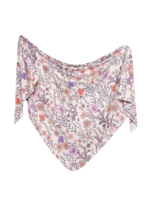 Copper Pearl Flora Swaddle Blanket - Soft Baby Wrap for Newborns & Infants - Perfect for Swaddling, Nursing & Stroller Use