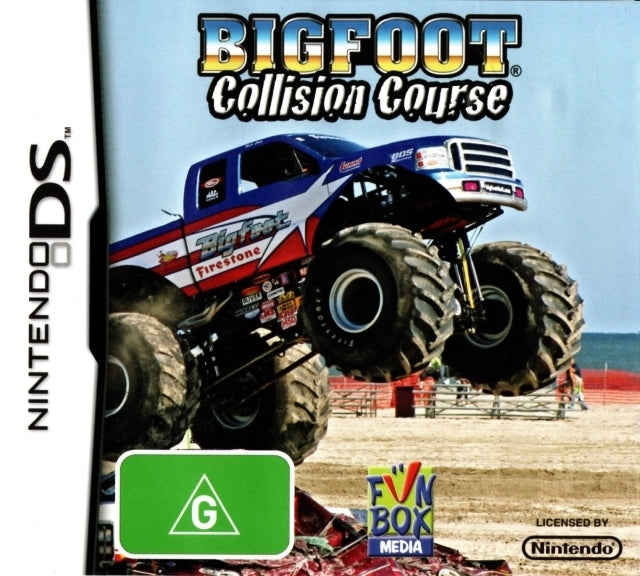 Bigfoot Collision Course Nintendo DS NDS Game - Action Adventure Racing Game for Kids & Adults - Perfect for Road Trips & Family Game Nights