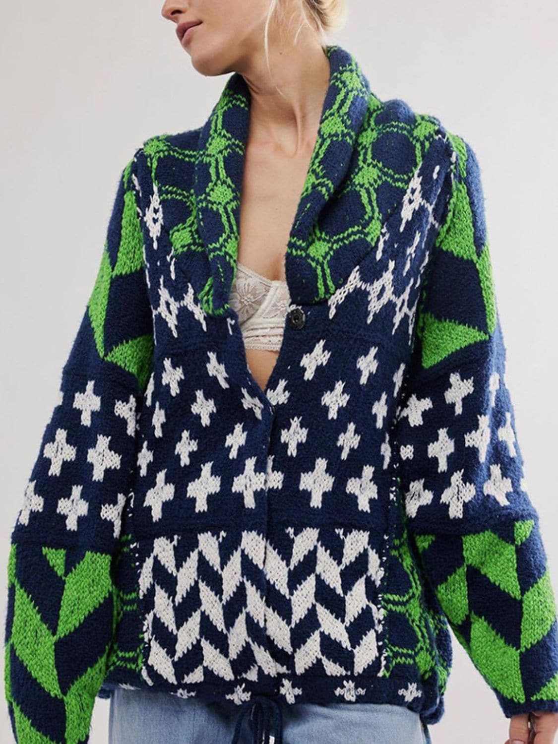 Stylish Women's Long Sleeve Button-Up Cardigan Sweater - Perfect for Office Wear, Casual Outfits & Fall Layering