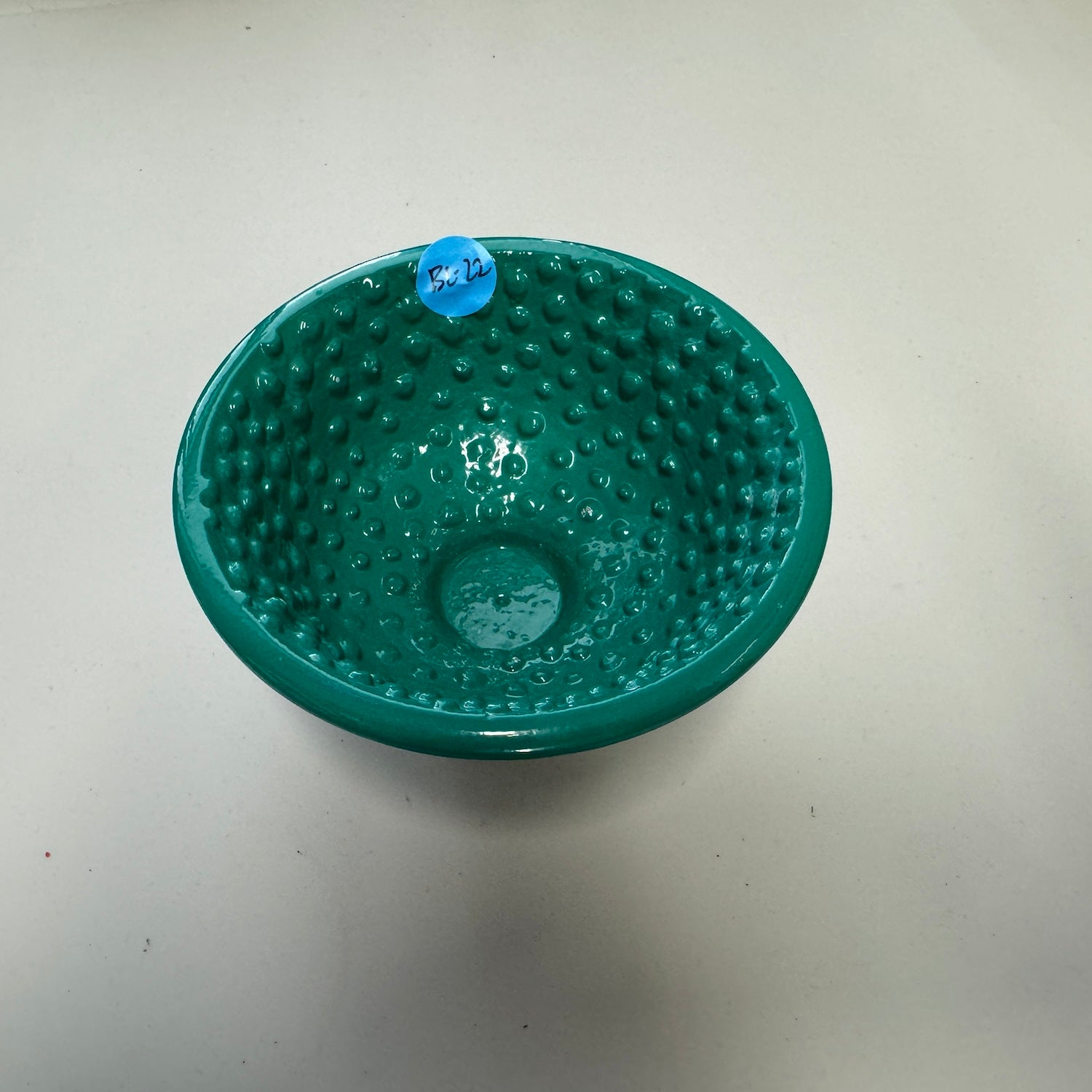 Green Bumpy Indestructible Shaving Bowl BL22 - Unbreakable Lather Bowl for Wet Shaving, Perfect for Barbers & Home Grooming