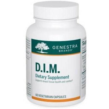 Genestra DIM Supplement 60 Veggie Capsules for Hormone Balance & Detox | Supports Estrogen Metabolism for Men & Women | Daily Wellness & Immune Support