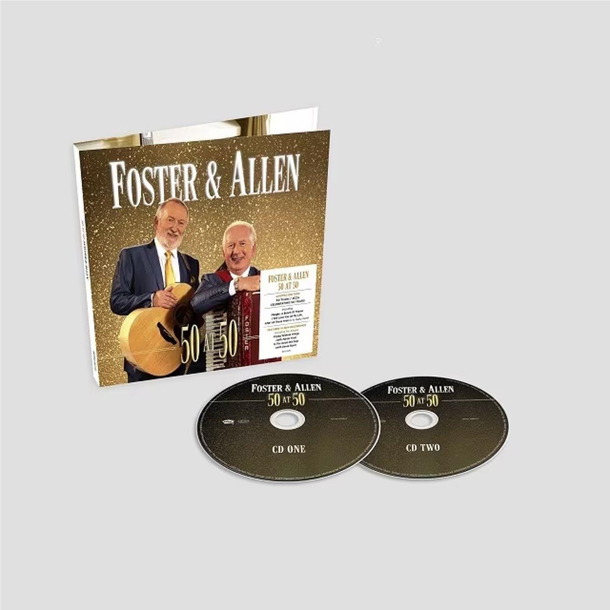Cd Foster Allen 50 At 50 2Cd - Classic Jazz Album Collection | Perfect for Music Lovers & Jazz Enthusiasts | Great for Relaxation, Dinner Parties & Gift Giving