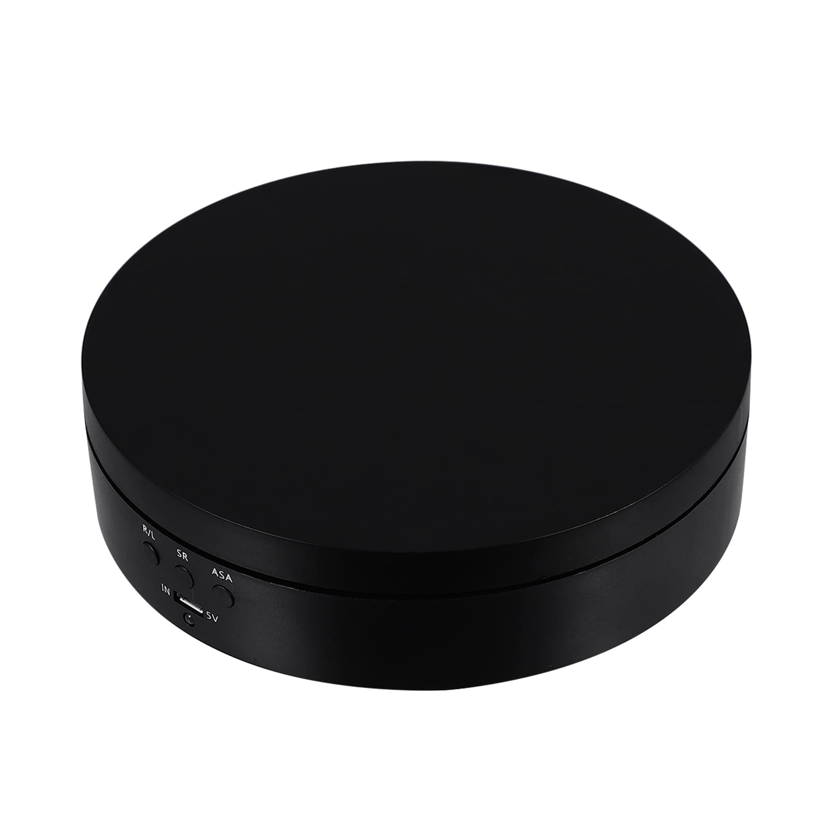 360° Automatic Rotating Display Stand - Electric Turntable for Jewelry, Cosmetics & Photography | ABS Swivel Base | Perfect for Product Showcase, Vanity Organizer & Ecommerce Visuals