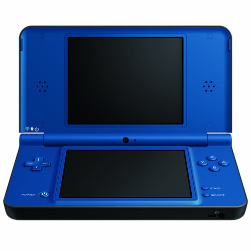 Nintendo DSi XL Midnight Blue Handheld Gaming Console - Portable Retro Gaming for Travel, Home & On-the-Go Entertainment