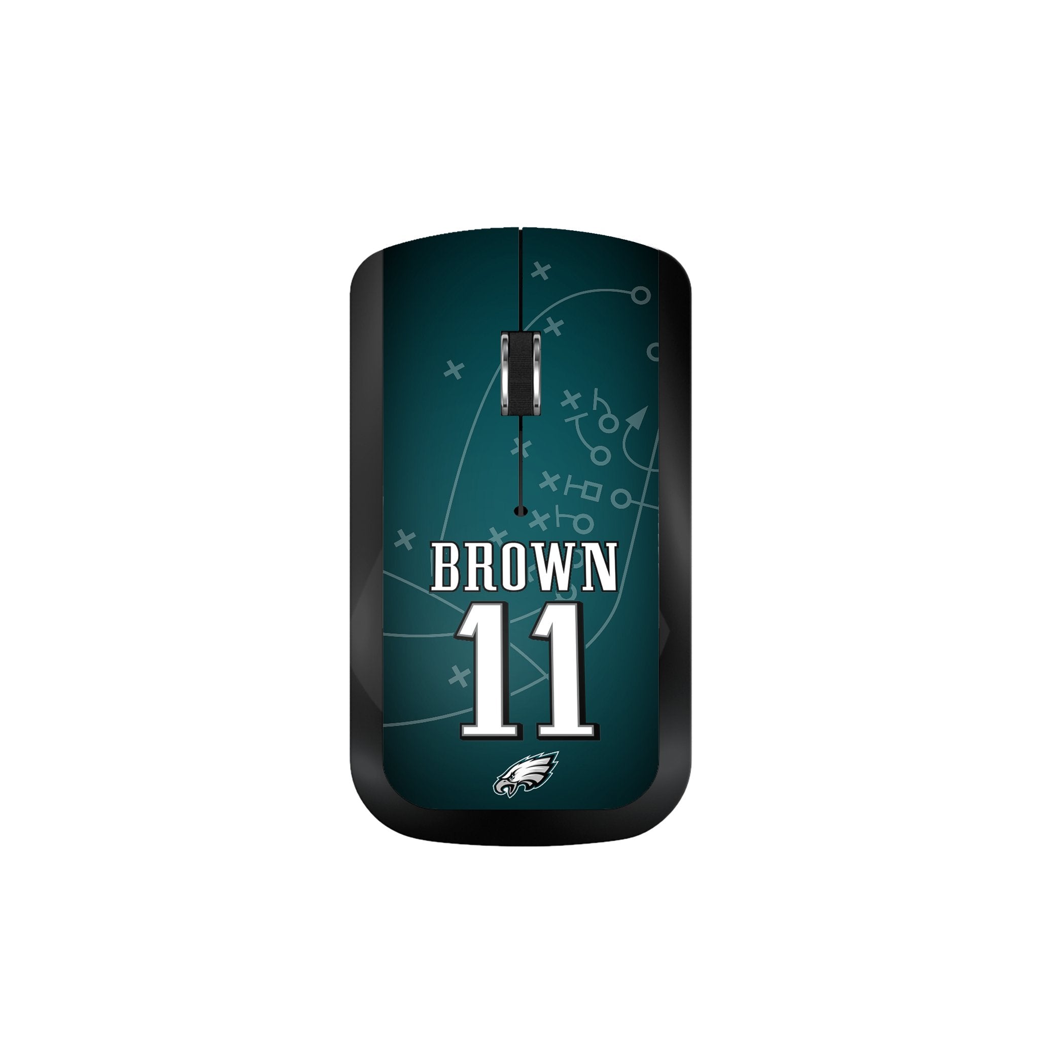 A.J. Brown Philadelphia Eagles NFL Wireless Gaming Mouse - Ergonomic Design for PC, Laptop, Mac - Perfect for Gaming, Office Work & Eagles Fans Collection