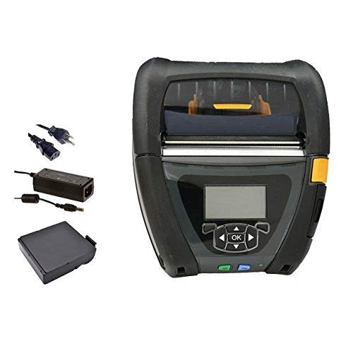 Zebra QLn420 Mobile Barcode Label Printer - Wireless Bluetooth & WiFi - 4 Inch Industrial Printer with Belt Clip & Charger (Renewed) | Perfect for Warehouse, Retail & Logistics Labeling