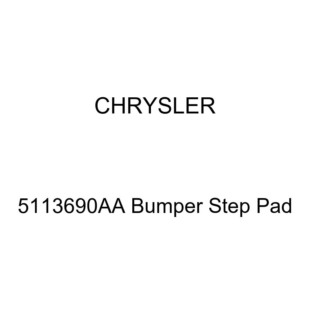 Genuine Chrysler 5113690AA Bumper Step Pad - OEM Replacement Part for Dodge Ram 1500/2500/3500 - Durable Truck Bed Accessory for Loading & Hauling
