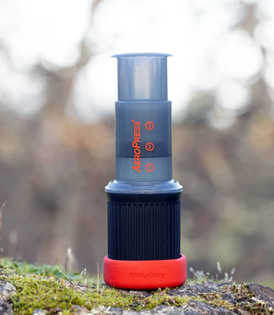 AeroPress Go Travel Coffee Maker - Portable Espresso Maker for Camping, Office & Travel - Compact & Lightweight Coffee Press for Fresh Brew Anywhere